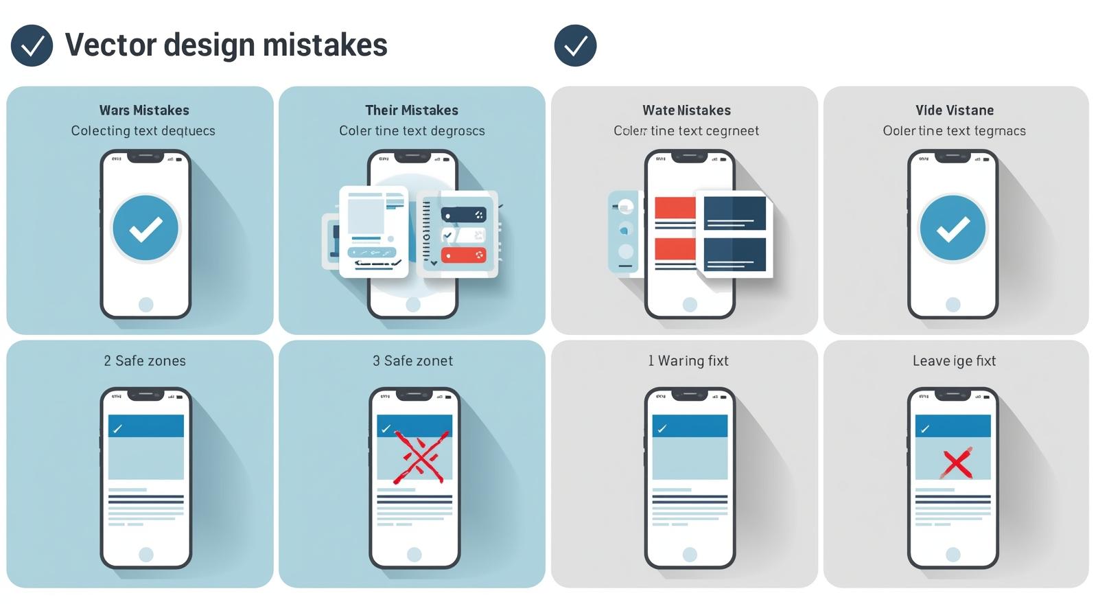 Common Mistakes When Designing Adaptive Icons - iOS & Android Guide