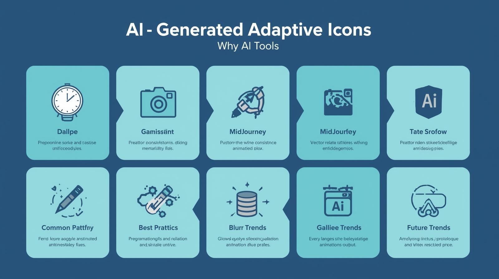 Using AI to Generate Adaptive Icons - iOS & Android Guide